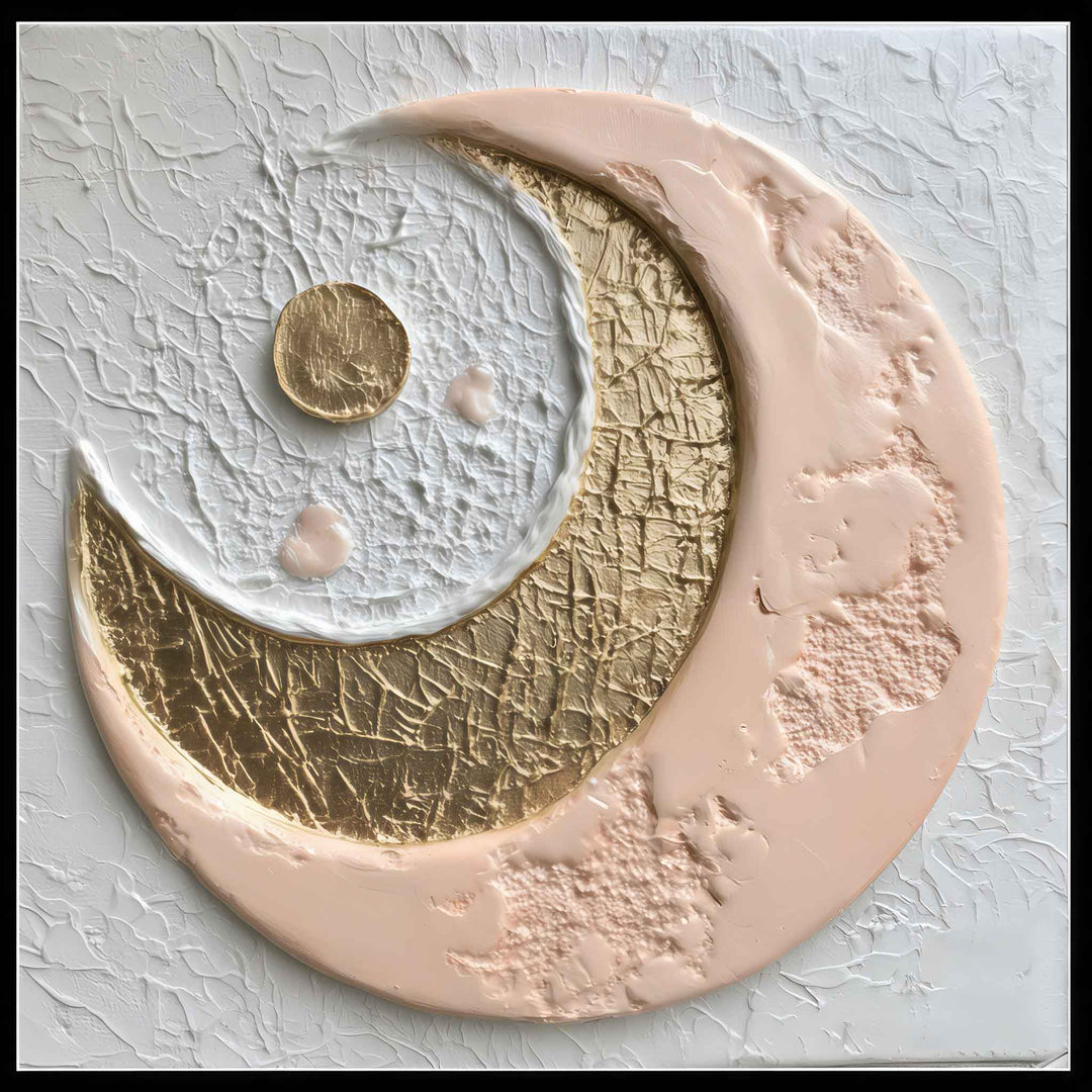 Élodie Marceau - Moonbirth - 10X10" Acrylic on Canvas