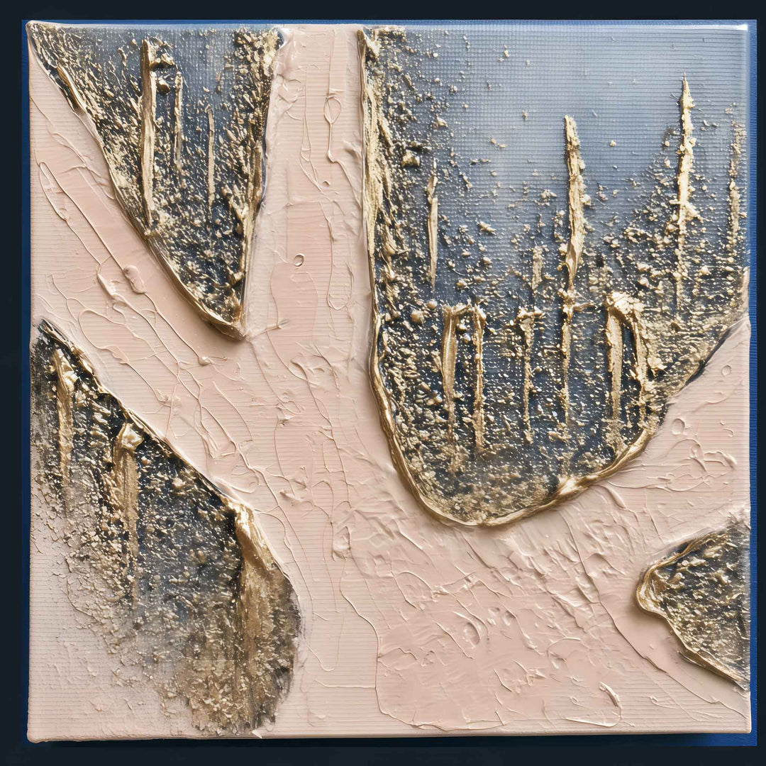 Élodie Marceau - Sacred Night - 10X10" Acrylic on Canvas