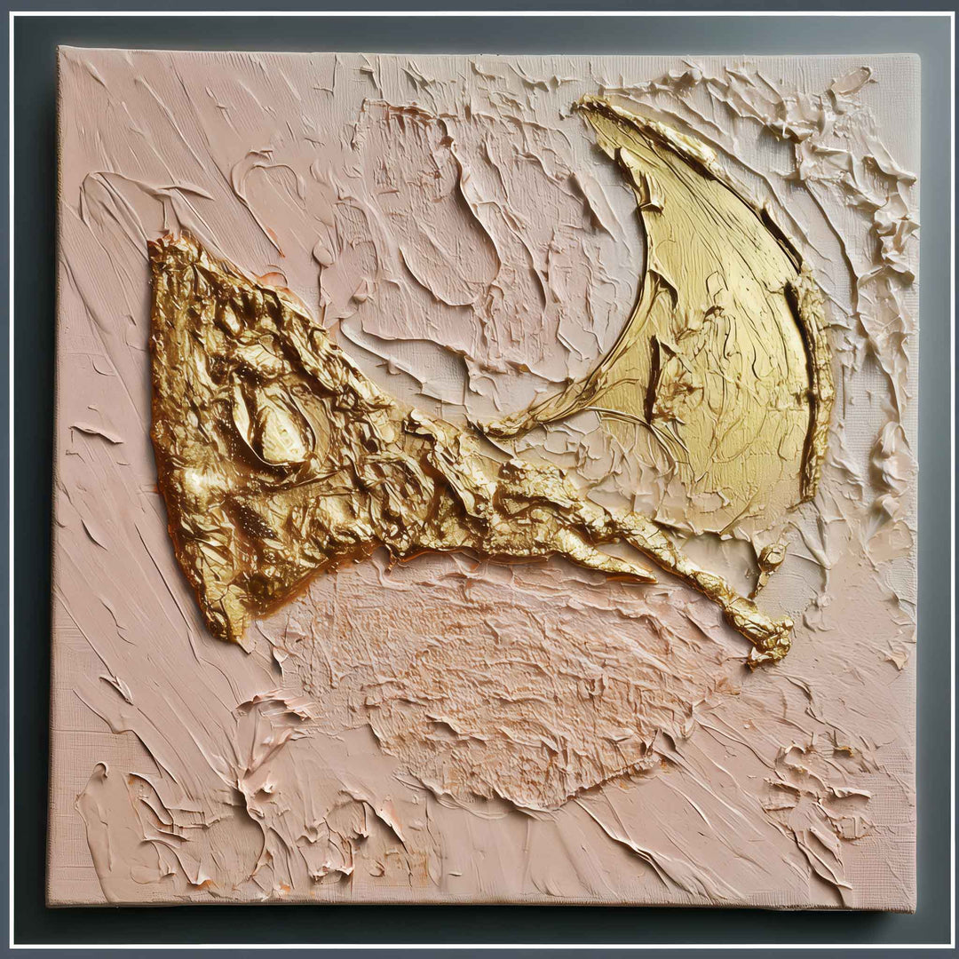 Élodie Marceau - Breath of The Crescent - 10X10" Acrylic on Canvas