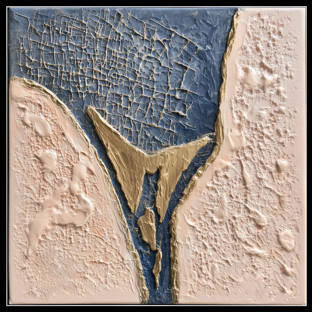 Élodie Marceau - Night’s First Breath - 10X10" Acrylic on Canvas