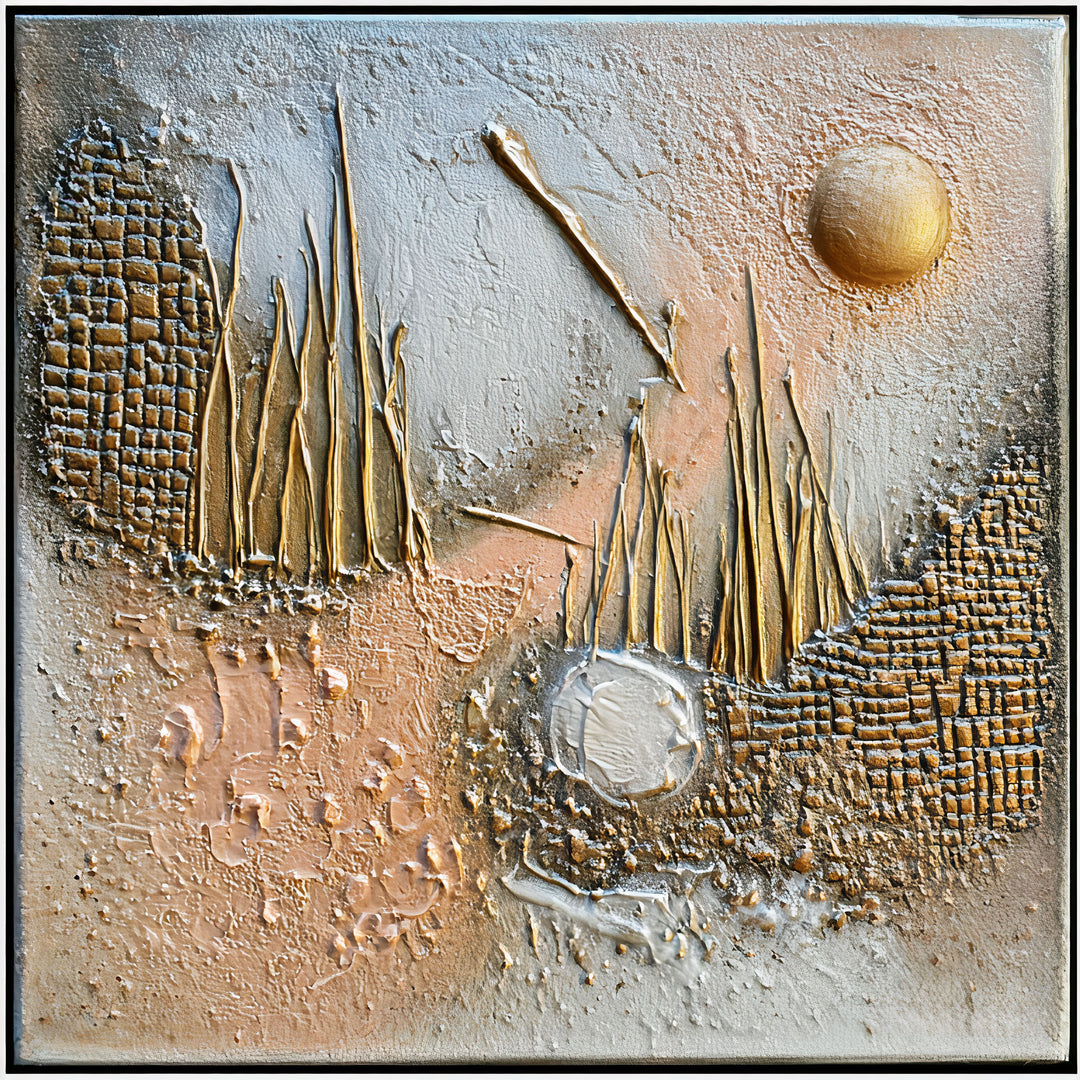 Élodie Marceau - Ashes of Morning - 10X10" Acrylic on Canvas