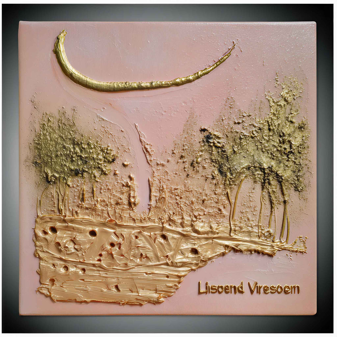 Élodie Marceau - Dreamscape in Bloom - 10X10" Acrylic on Canvas