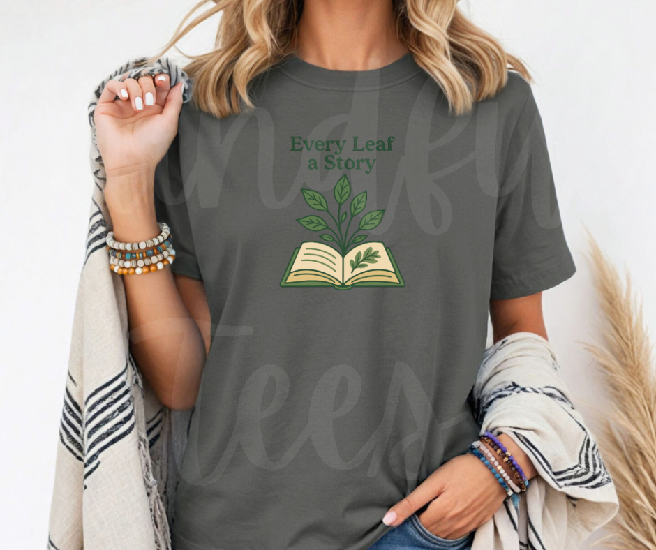 "Every Leaf" Funny Plant Lover Tee Design Unisex heavyweight t-shirt