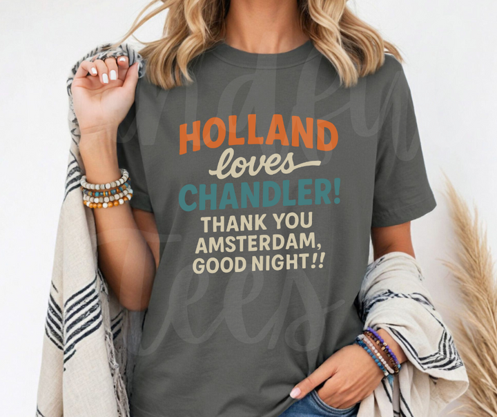 "Holland" Sarcastic Design Friends Inspired Unisex heavyweight t-shirt