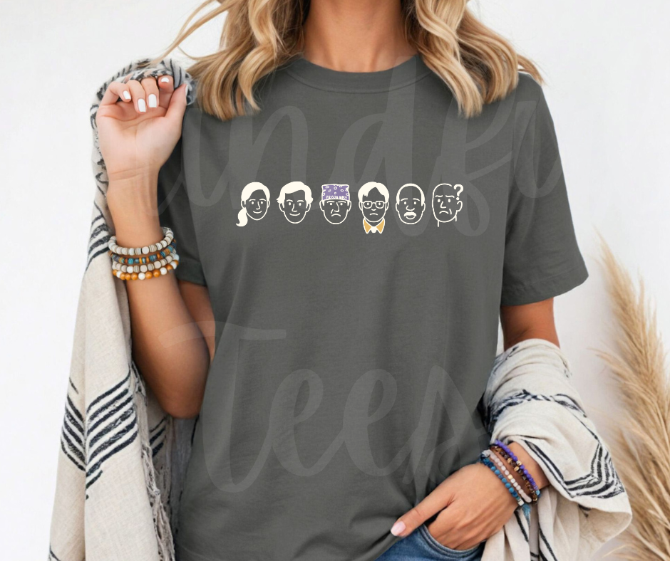 "All Of Them" Sarcastic Design The Office Inspired Unisex heavyweight t-shirt