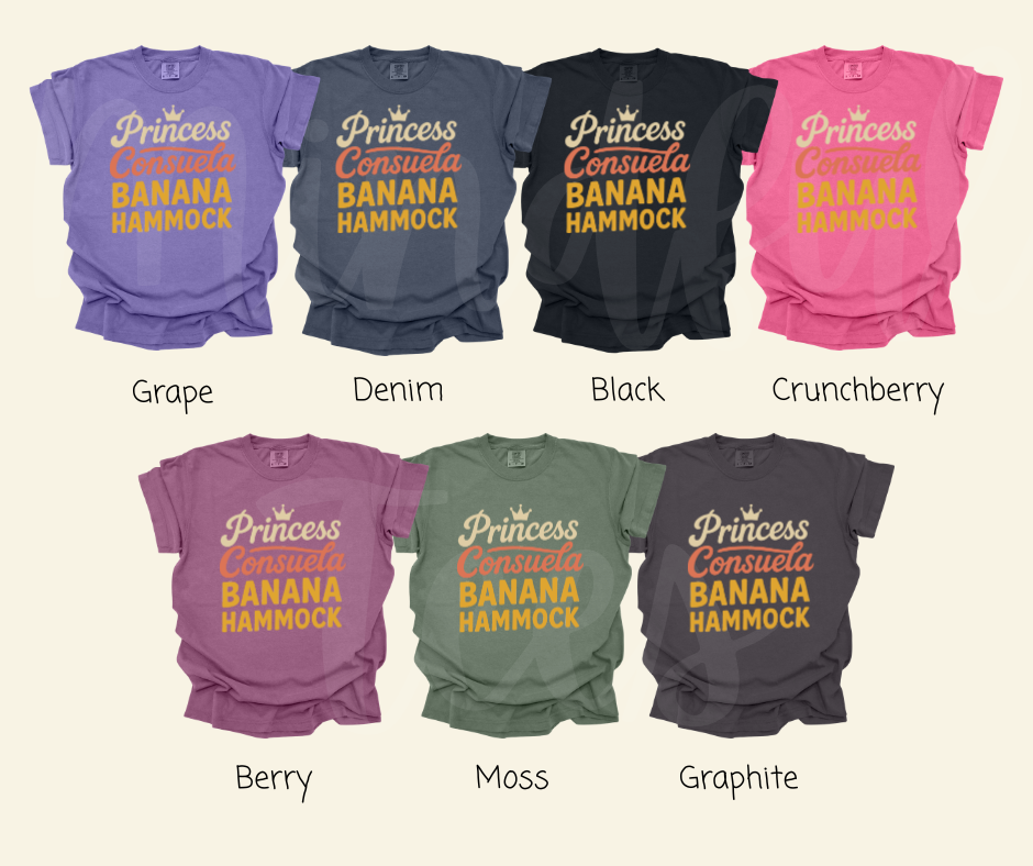 "Princess Consuela" Sarcastic Design Friends Inspired Unisex heavyweight t-shirt