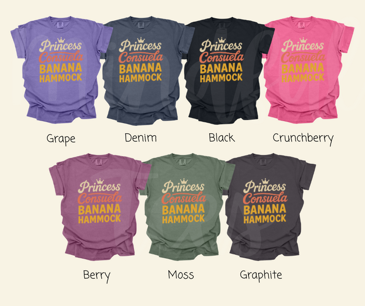 "Princess Consuela" Sarcastic Design Friends Inspired Unisex heavyweight t-shirt