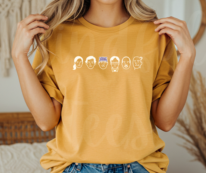 "All Of Them" Sarcastic Design The Office Inspired Unisex heavyweight t-shirt