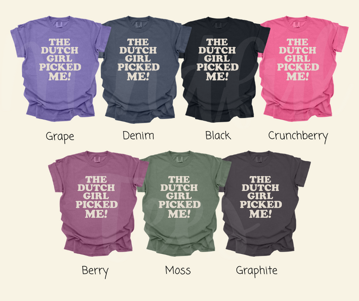 "The Dutch Girl" Sarcastic Design Friends Inspired Unisex heavyweight t-shirt