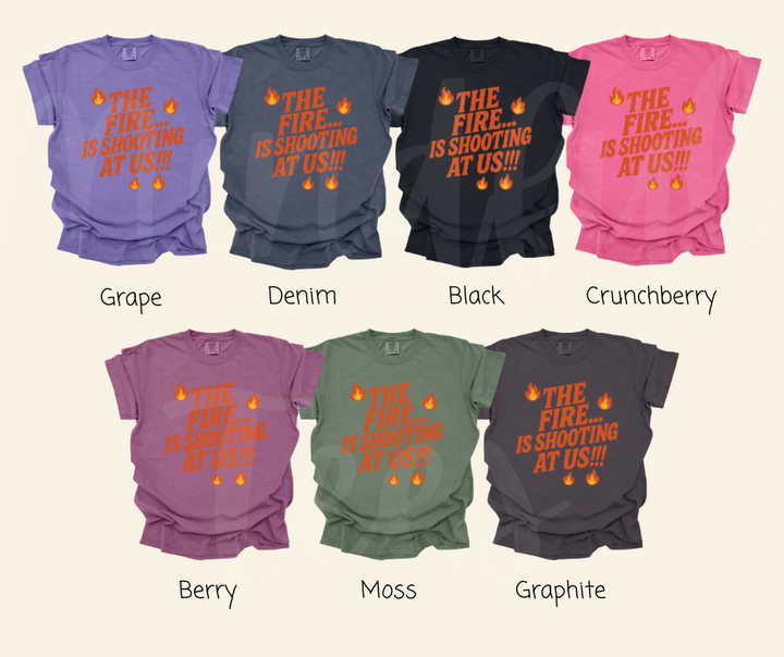"This Fire" Sarcastic Design The Office Inspired Unisex heavyweight t-shirt