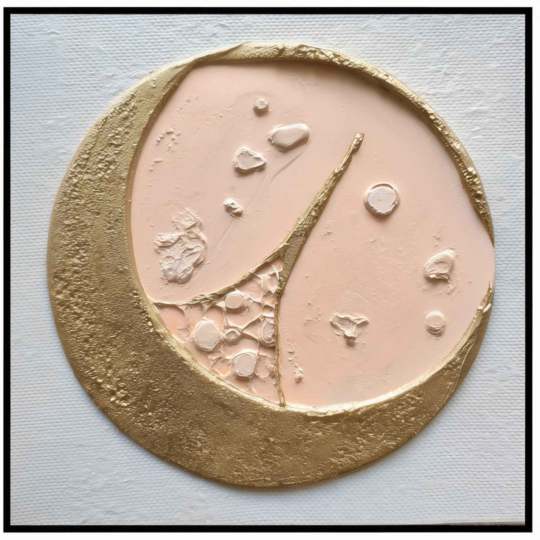 Élodie Marceau - The Quiet Orbit - 10X10" Acrylic on Canvas