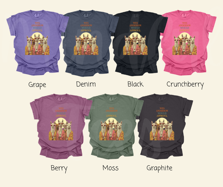 "Wes Anderson" Sarcastic Design Unisex heavyweight t-shirt