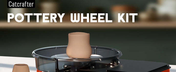 Beginner Pottery Wheel Starter Kit + 12 Online Classes (Free Shipping)