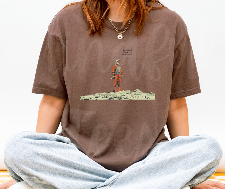"Houston" Sarcastic Design Unisex heavyweight t-shirt