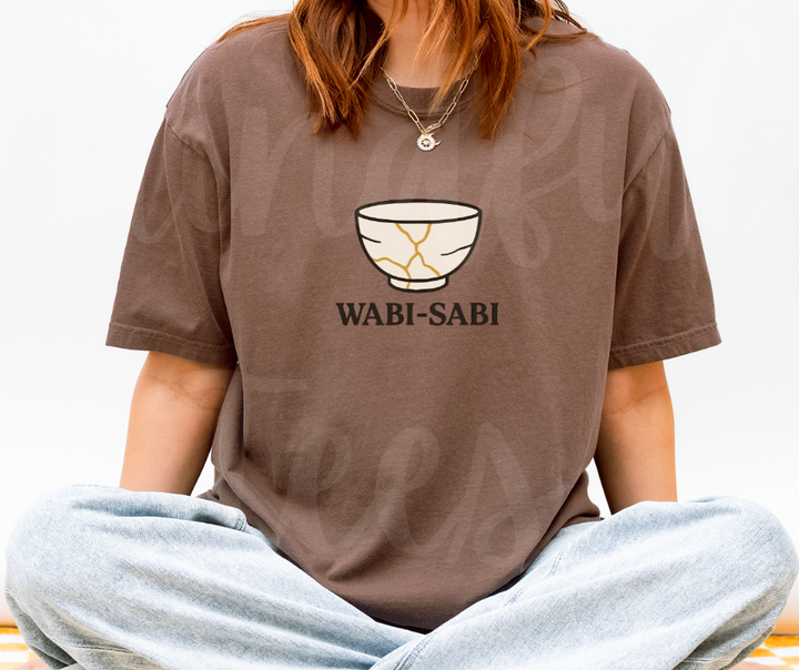 "Wabi Sabi" Funny Design Pottery Clay Hobby Inspired Unisex heavyweight t-shirt