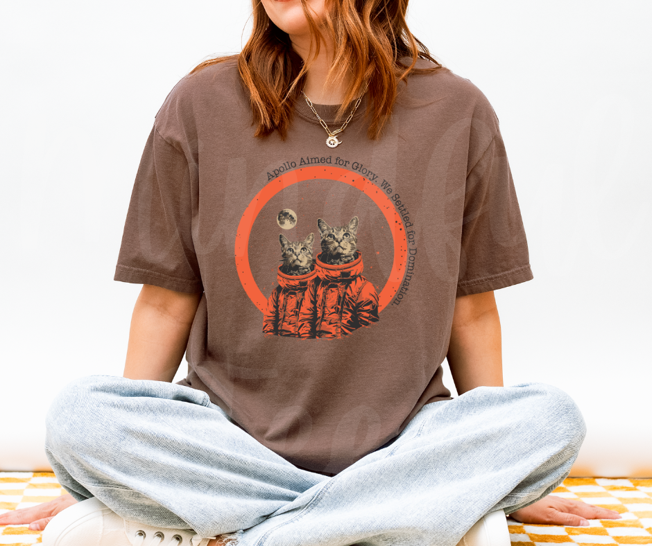 "Not Today" Sarcastic Cat Design Unisex heavyweight t-shirt