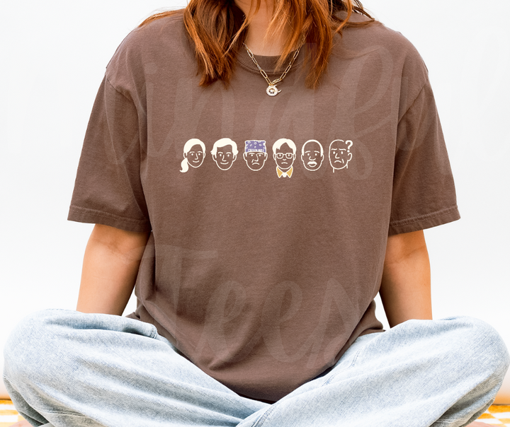 "All Of Them" Sarcastic Design The Office Inspired Unisex heavyweight t-shirt
