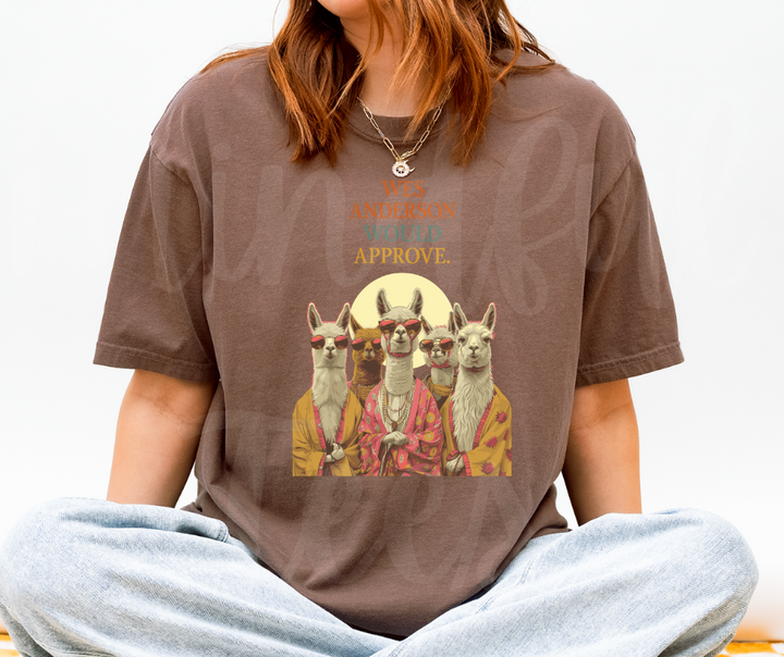"Wes Anderson" Sarcastic Design Unisex heavyweight t-shirt