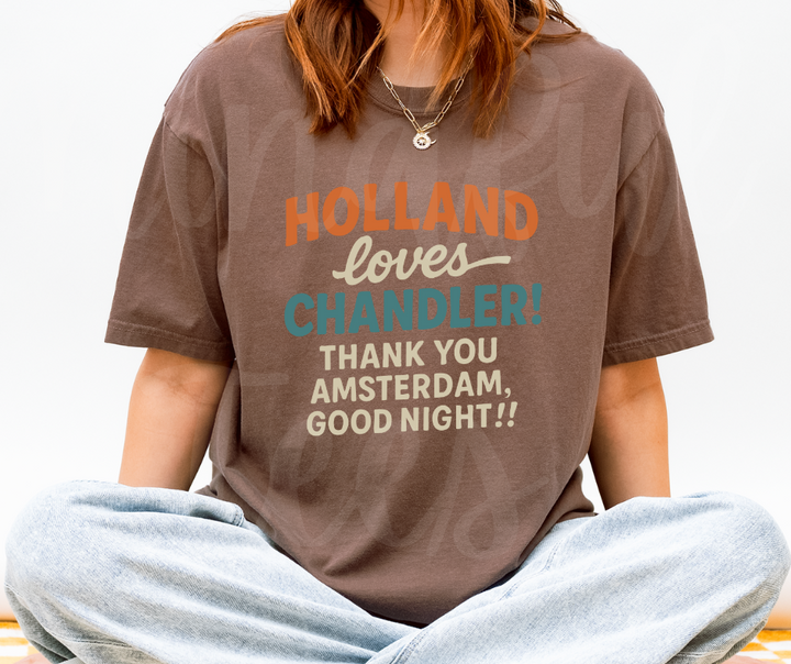 "Holland" Sarcastic Design Friends Inspired Unisex heavyweight t-shirt