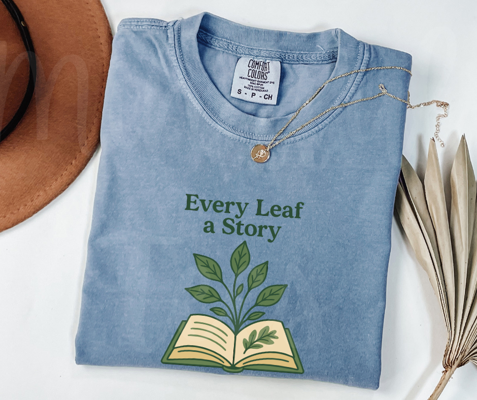 "Every Leaf" Funny Plant Lover Tee Design Unisex heavyweight t-shirt