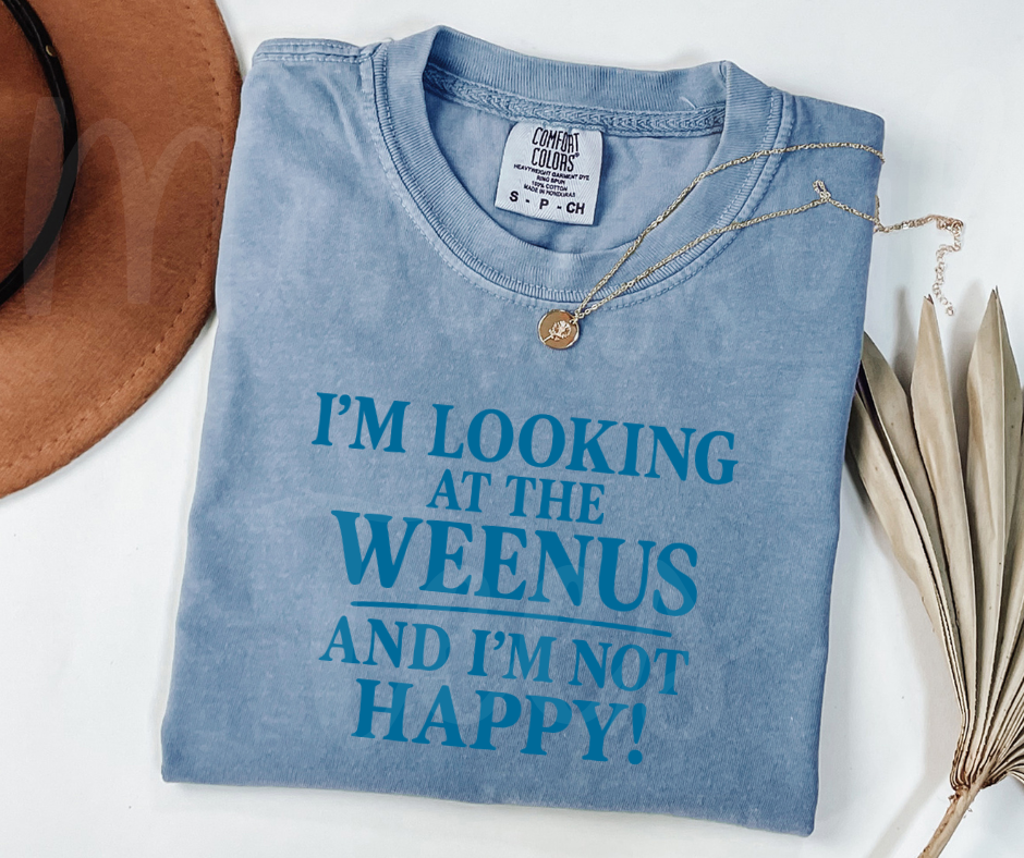 "Weenus" Sarcastic Design Friends Inspired Unisex heavyweight t-shirt