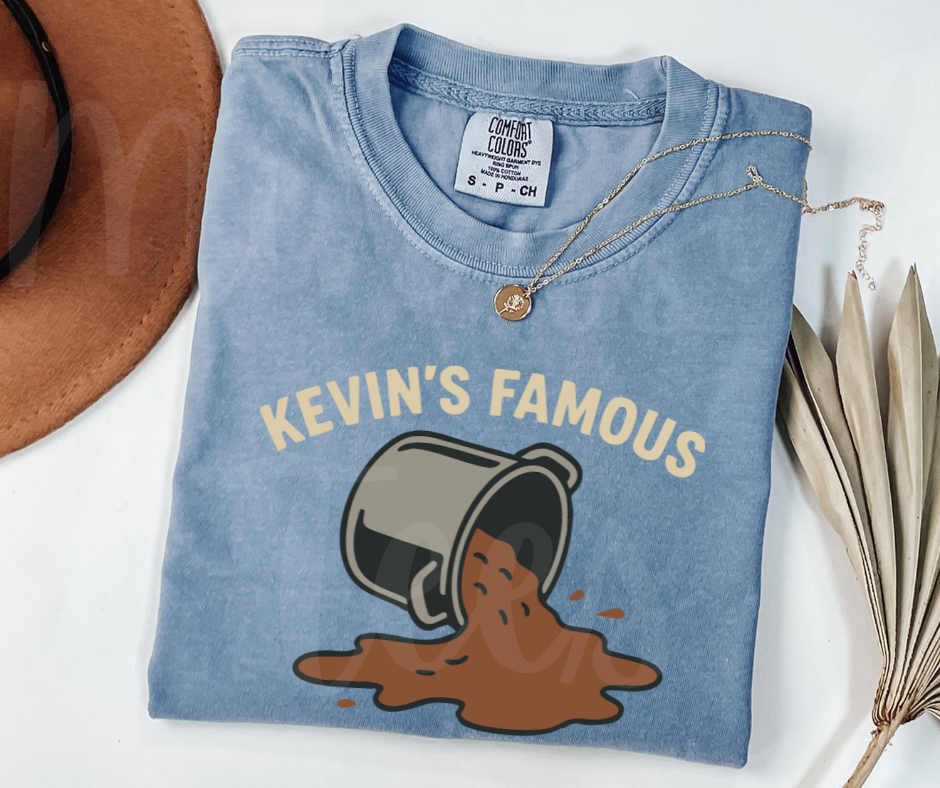 "Kevin's Chili" Sarcastic Design The Office Inspired Unisex heavyweight t-shirt