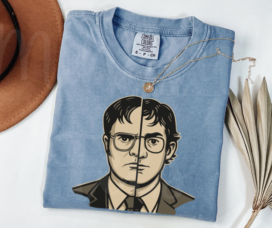 "Identity Theft" Sarcastic Design The Office Inspired Unisex heavyweight t-shirt