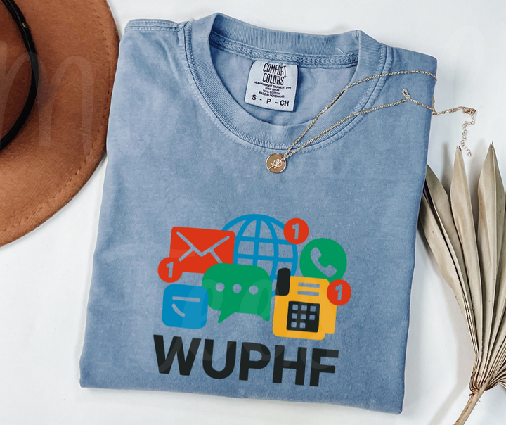 "Wuphf" Sarcastic Design The Office Inspired Unisex heavyweight t-shirt