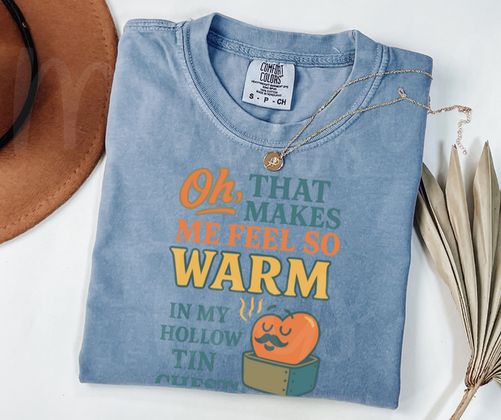 "Hollow Tin Chest" Sarcastic Design Friends Inspired Unisex heavyweight t-shirt