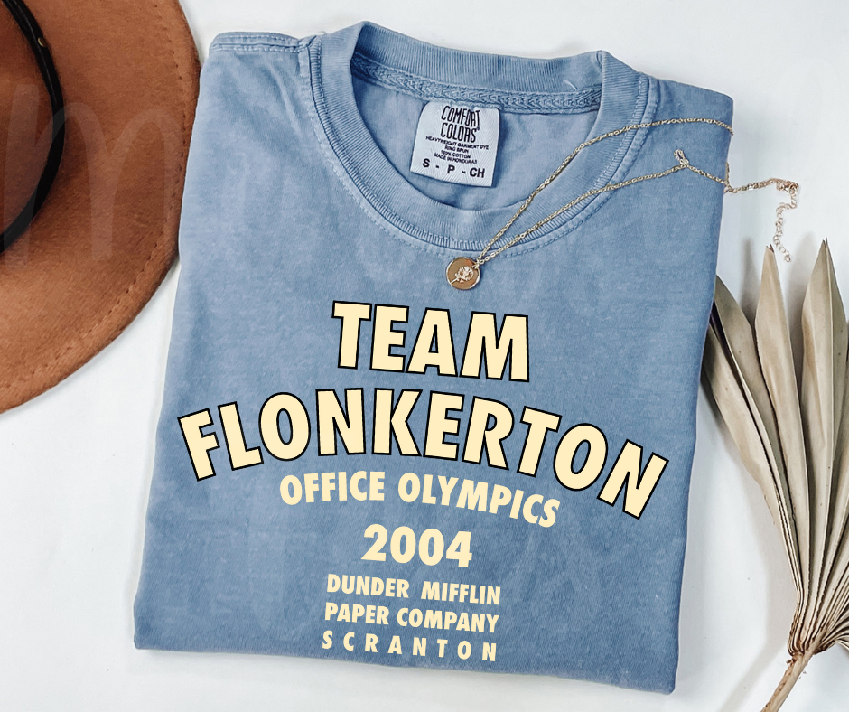 "Office Olympics" Sarcastic Design The Office Inspired Unisex heavyweight t-shirt