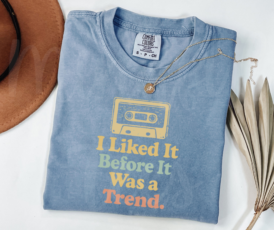 "Cassette Nostalgia" Sarcastic Design Unisex heavyweight t-shirt
