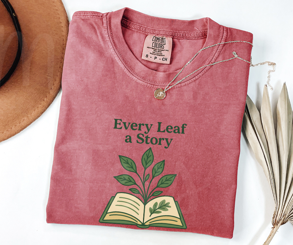 "Every Leaf" Funny Plant Lover Tee Design Unisex heavyweight t-shirt