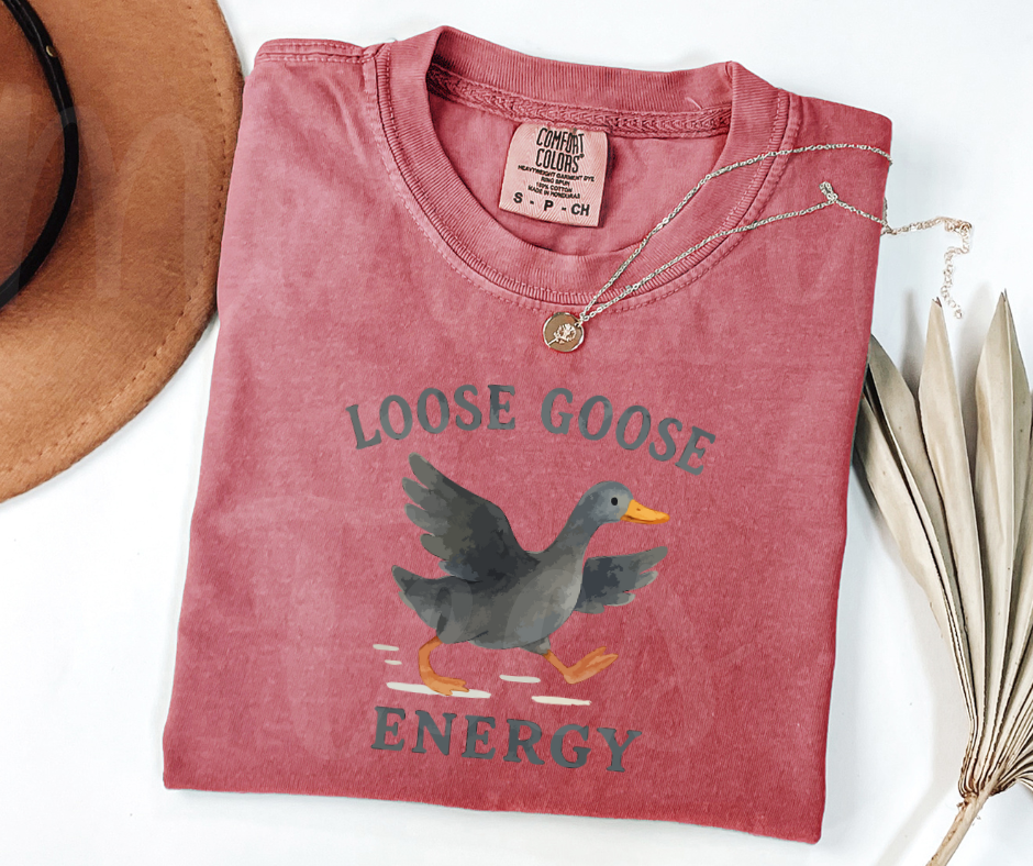 "Loose Goose" Sarcastic Design Unisex heavyweight t-shirt
