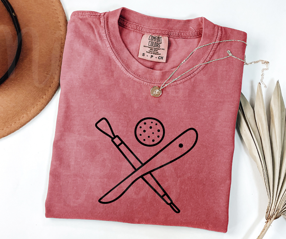 "Pottery Tools" Funny Design Pottery Clay Hobby Inspired Unisex heavyweight t-shirt