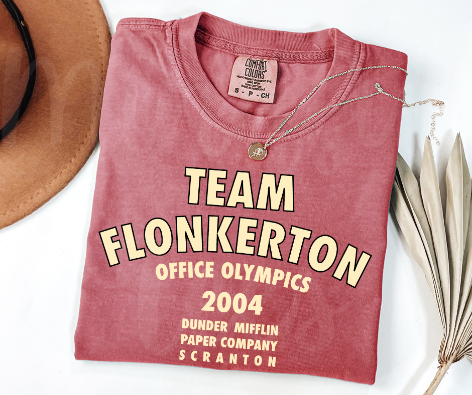 "Office Olympics" Sarcastic Design The Office Inspired Unisex heavyweight t-shirt