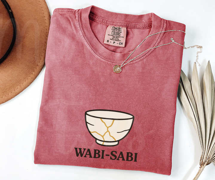 "Wabi Sabi" Funny Design Pottery Clay Hobby Inspired Unisex heavyweight t-shirt