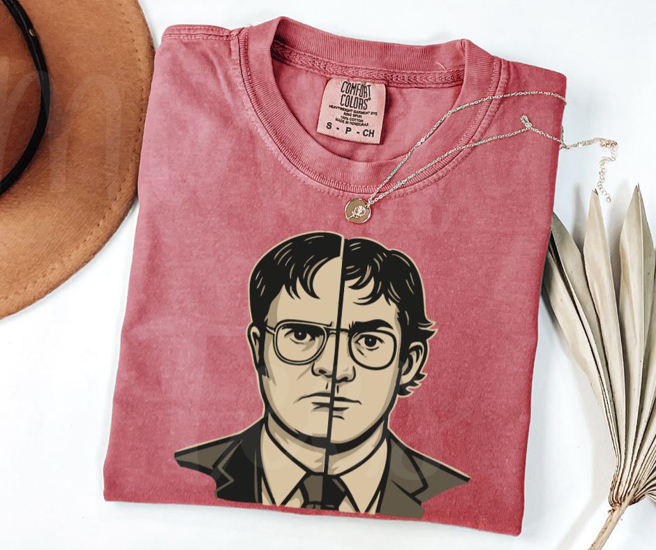 "Identity Theft" Sarcastic Design The Office Inspired Unisex heavyweight t-shirt