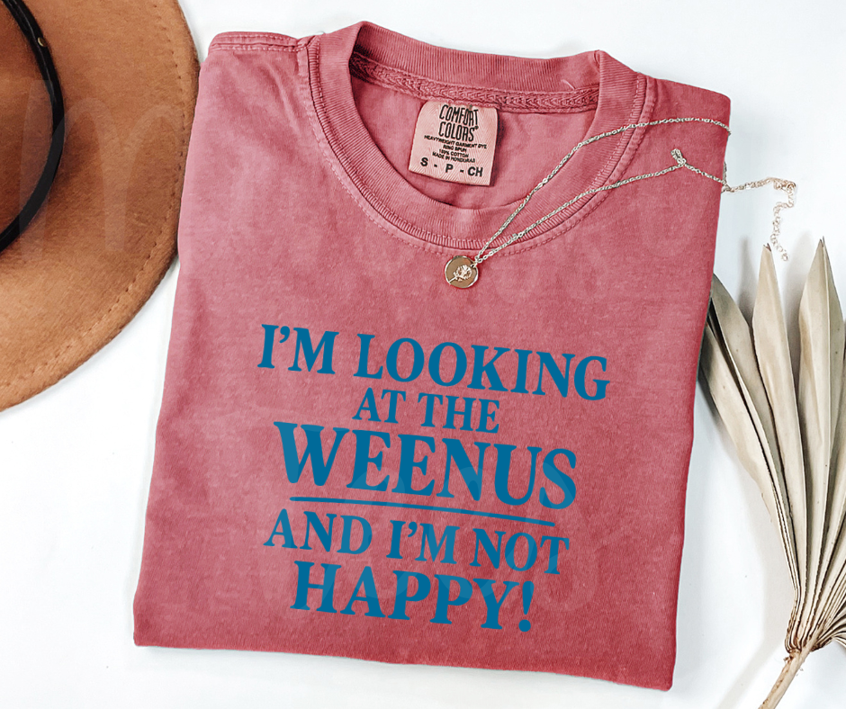 "Weenus" Sarcastic Design Friends Inspired Unisex heavyweight t-shirt
