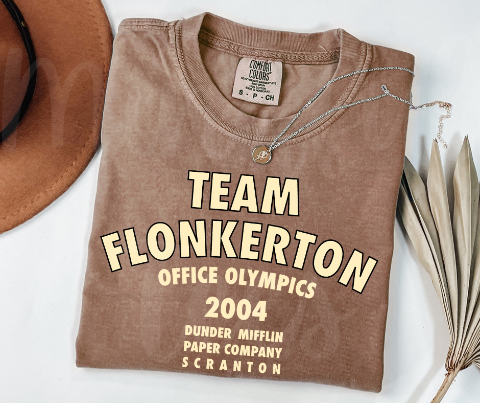 "Office Olympics" Sarcastic Design The Office Inspired Unisex heavyweight t-shirt