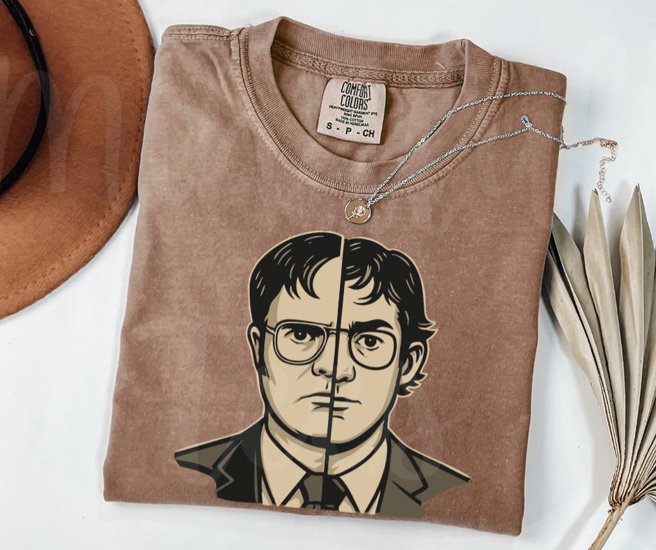 "Identity Theft" Sarcastic Design The Office Inspired Unisex heavyweight t-shirt