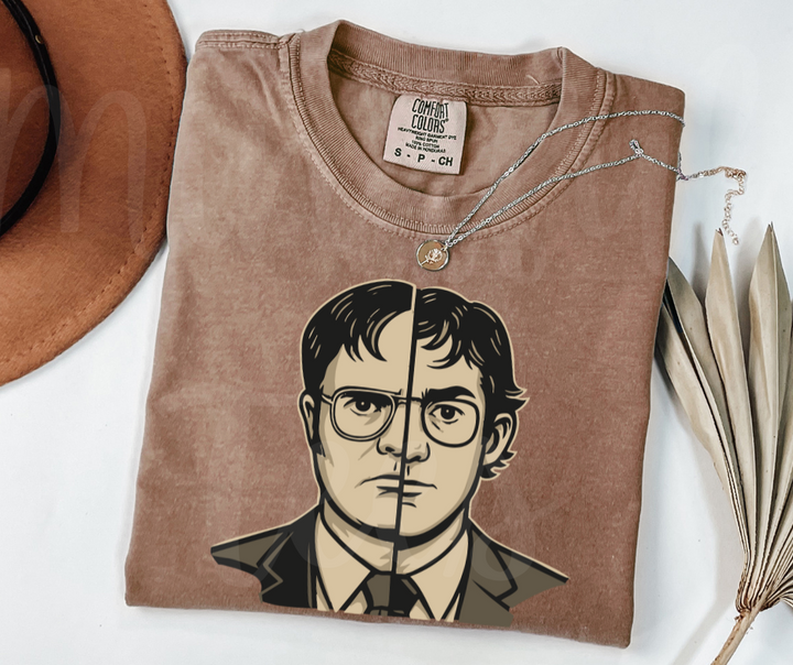 "Identity Theft" Sarcastic Design The Office Inspired Unisex heavyweight t-shirt