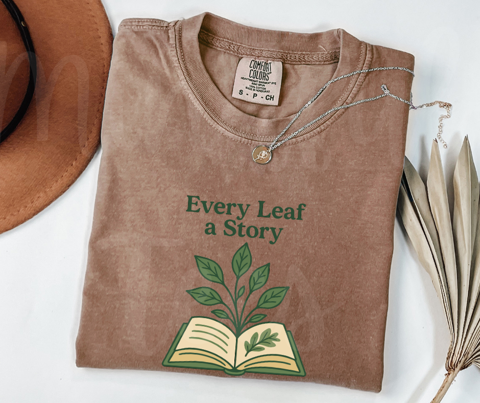 "Every Leaf" Funny Plant Lover Tee Design Unisex heavyweight t-shirt