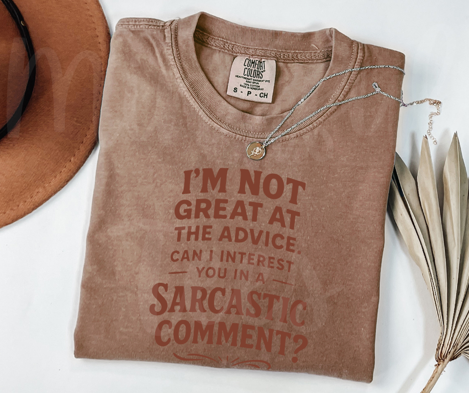"Sarcastic comment" Sarcastic Design Friends Inspired Unisex heavyweight t-shirt