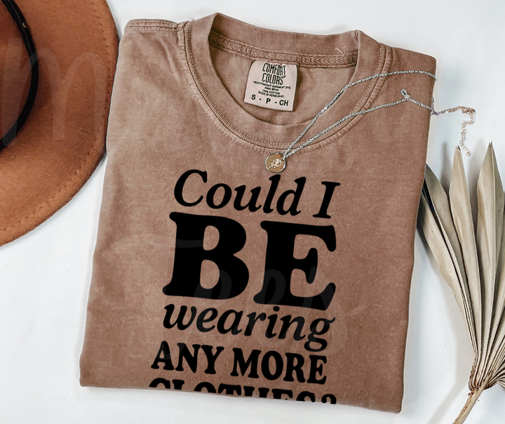 "Could I BE?" Sarcastic Design Friends Inspired Unisex heavyweight t-shirt