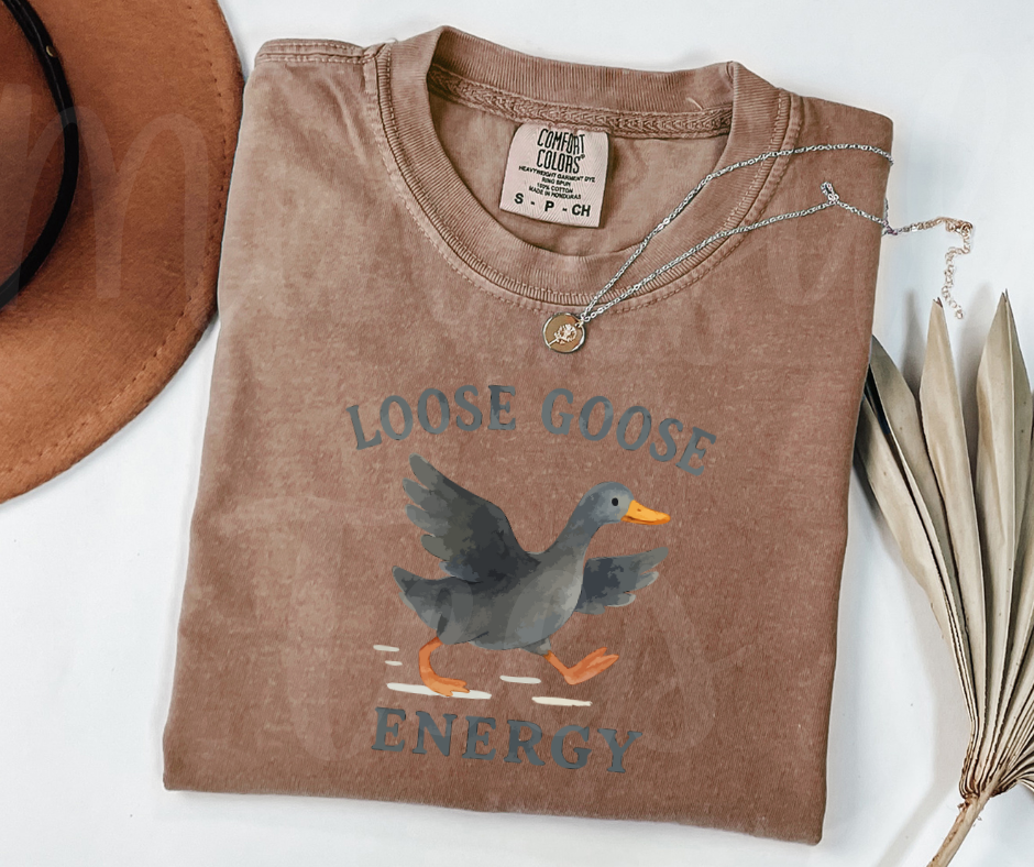"Loose Goose" Sarcastic Design Unisex heavyweight t-shirt