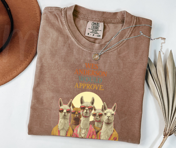"Wes Anderson" Sarcastic Design Unisex heavyweight t-shirt