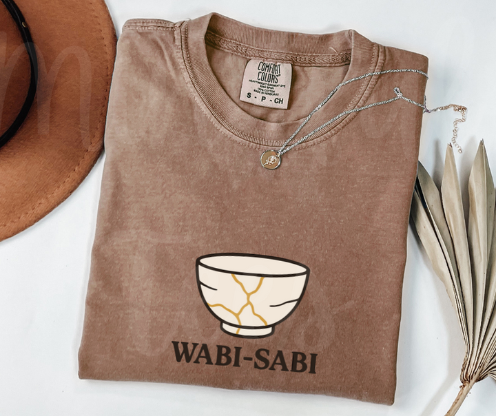 "Wabi Sabi" Funny Design Pottery Clay Hobby Inspired Unisex heavyweight t-shirt