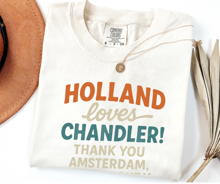 "Holland" Sarcastic Design Friends Inspired Unisex heavyweight t-shirt