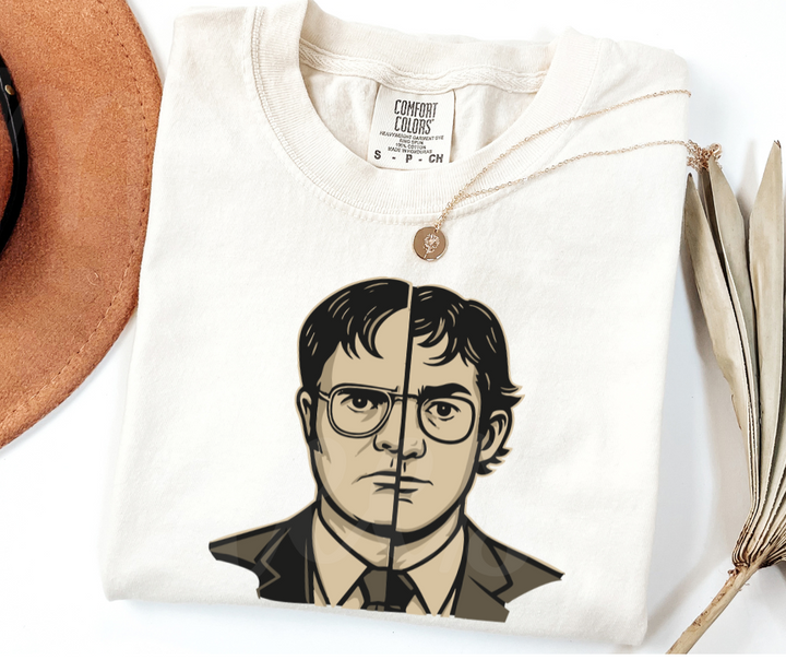 "Identity Theft" Sarcastic Design The Office Inspired Unisex heavyweight t-shirt