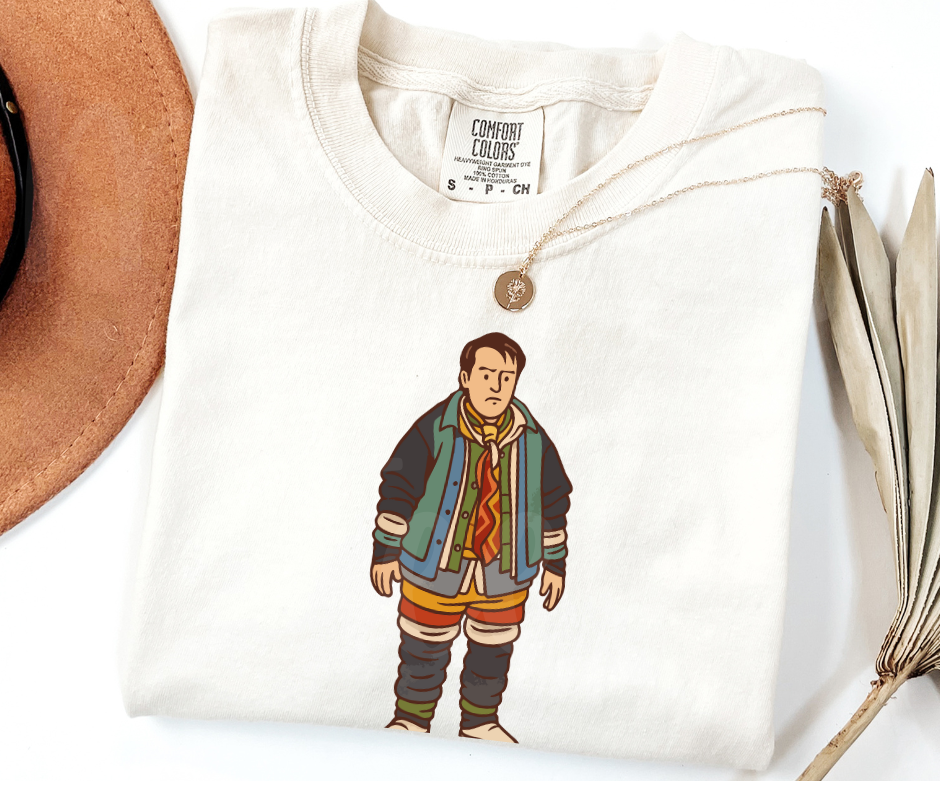 "Joey" Sarcastic Design Friends Inspired Unisex heavyweight t-shirt